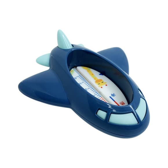 Игрушка-термометр для ванной "Самолет" MGZ-1106(Blue)