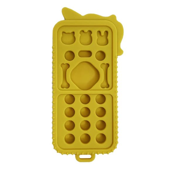 Силиконовый прорезыватель пульт "Единорог" MGZ-0425(Yellow)