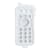 Силиконовый прорезыватель пульт "Единорог" MGZ-0425(White)