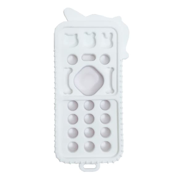 Силиконовый прорезыватель пульт "Единорог" MGZ-0425(White)