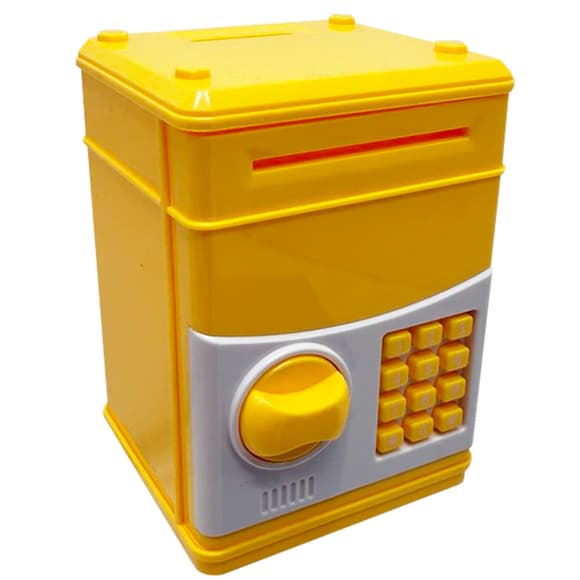Детская игрушка "Копилка-сейф" 777S(Yellow) механическая