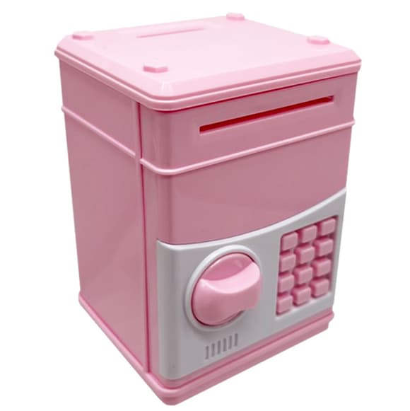 Детская игрушка "Копилка-сейф" 777S(Pink) механическая