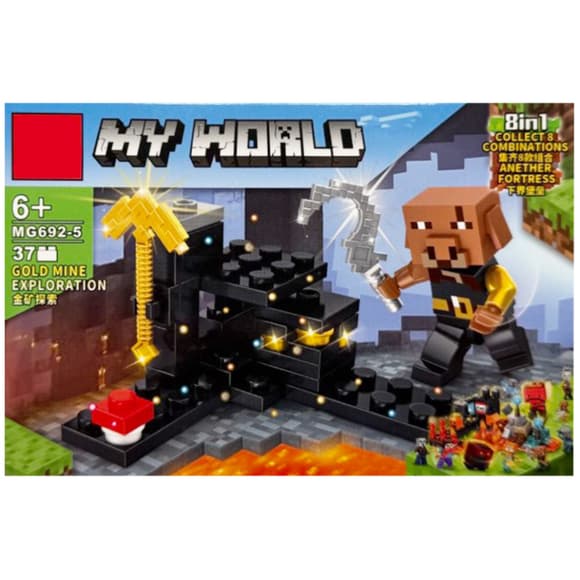 Детский конструктор "Minecraft" MG692-5, 37 деталей