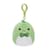 Мягкая игрушка Дино Денни Squishmallows SQCP00151 на клипсе 9 см