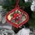 Творческий набор для создания 3-х елочных украшений "Vintage Christmas" FDCKW-053
