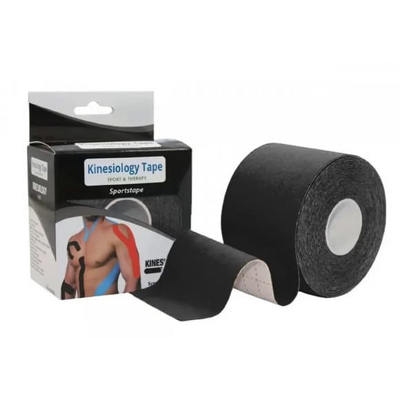 УЦЕНКА!!! Кинезиологический тейп Kinesio EasyFit EF-2080-BK-UC черный