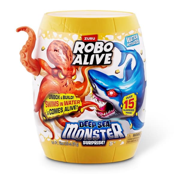 Интерактивный игровой набор "Глубоководный сюрприз: Осьминог" ROBO ALIVE S1 Pets & Robo Alive 71155B