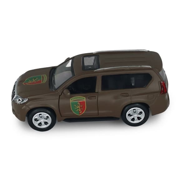 Автомодель серии "Шевроны Героев" Toyota Prado "24 ОМБр" TechnoDrive KM618824