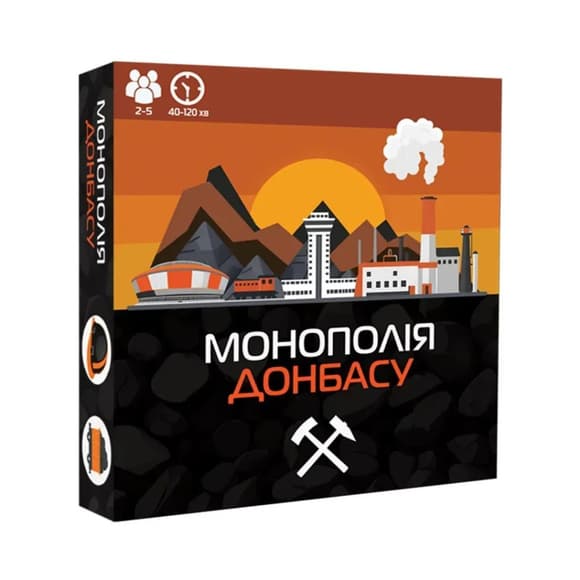 Настольная игра "Монополия Донбасса" PLR-0046 от 2 до 5 игроков