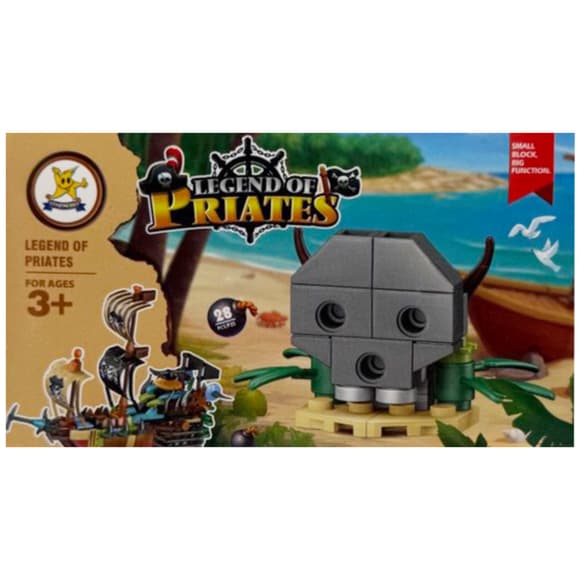 Конструктор детский "Legend of Priates" SM194B-4, 28 деталей