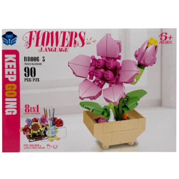 Конструктор детский "Peach blossom" BB006-5, 90 деталей