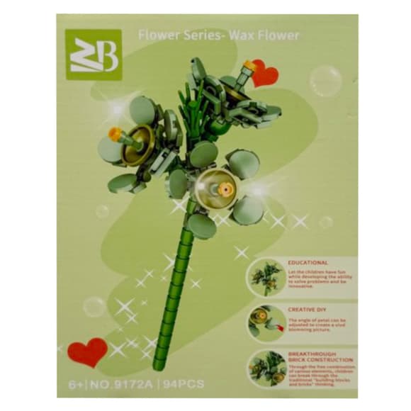 Конструктор детский "Wax flower" 9119A-9172A 94 детали