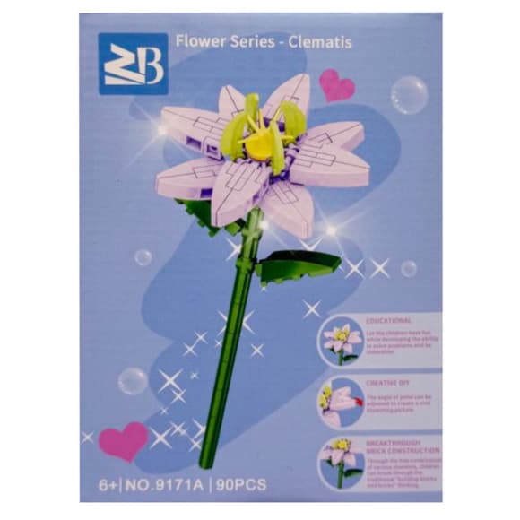 Конструктор дитячий "Clematis" 9119A-9171A 90 деталей