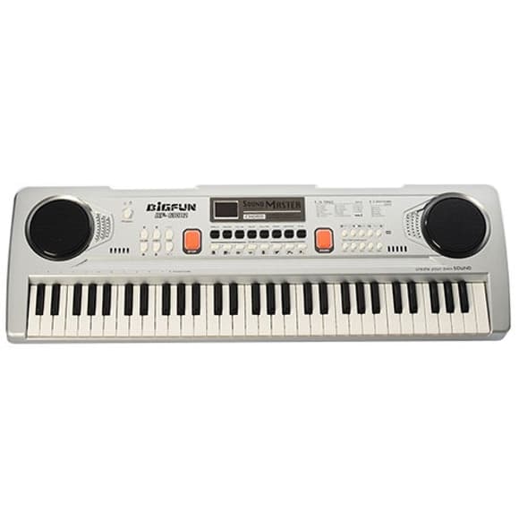 Детское пианино-синтезатор BF-630B2 USB, MP3 61 клавиша, микрофон