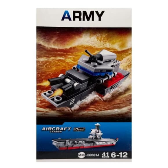 Детский конструктор "Aircraft carrier" M38-B0661-10, 41 деталь