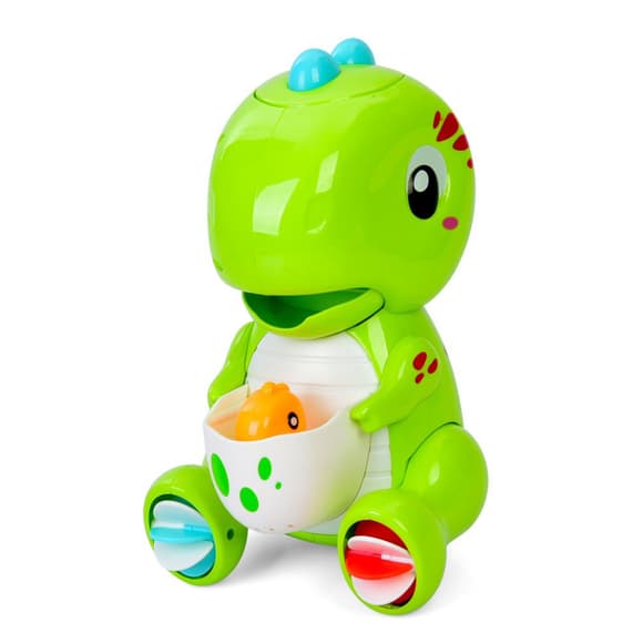 Детская игрушка для купания "Динозаврик" 9928-9929(Green) 21 см, водопад, присоски