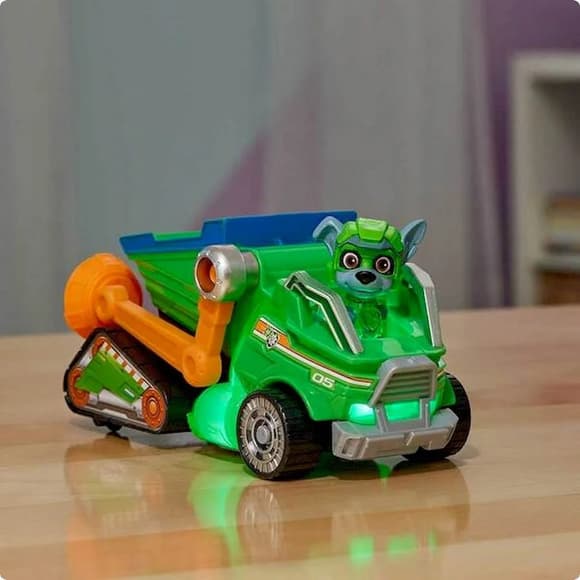 Игровой автомобиль-трансформер с фигуркой Рокки Spin Master SM17776/6474 со светом и звуком