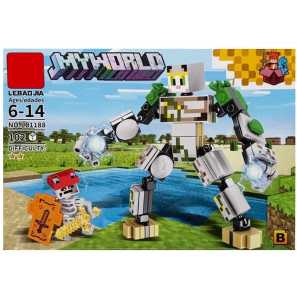 Детский конструктор "Minecraft" LB1188-B 102 детали