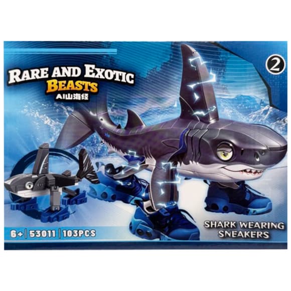 Детский конструктор "Rare and exotic beasrs" 53011-2, 103 детали