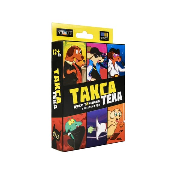 Карточная игра "Такса-Тека" 30941, 36 карточек, инструкция