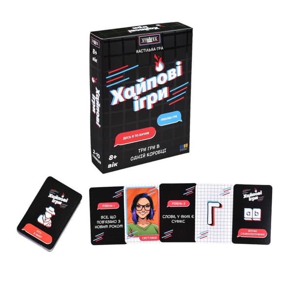 Настольная игра "Хайповые игры 3 в 1" 30946 инструкция, игральные карты