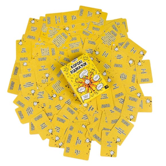 Настольная игра "Короли отмазок" 30945 инструкция, игральные карты