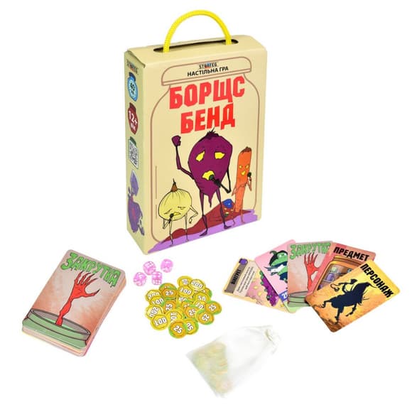 Карточная игра "Борщс Бенд" 30474 игральные карты 108 штук