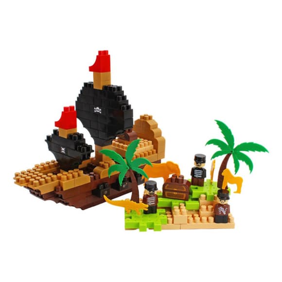 Детский развивающий конструктор "Pirate island" 2642TXK 170 деталей