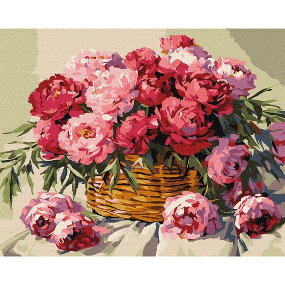 Картина по номерам "Мелодия цветения" KHO3304, 40x50 см