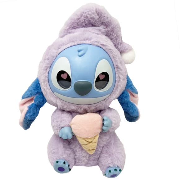 Детская мягкая игрушка-брелок "Стич с колпаком" STITCH(Violet) 26 см