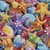 Алмазна мозаїка "Кольорові морські зірки" BH013 неповна викладка 25х25 см