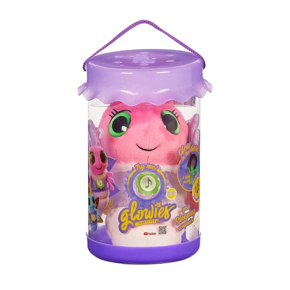 Интерактивная мягкая игрушка "Розовый светлячок" Glowies GW001
