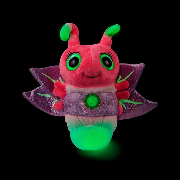 Интерактивная мягкая игрушка "Розовый светлячок" Glowies GW001