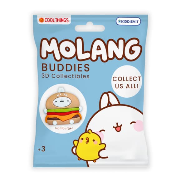 Фігурка-сюрприз "Смачний світ Моланг" Cool Things ML001 серії "Molang"