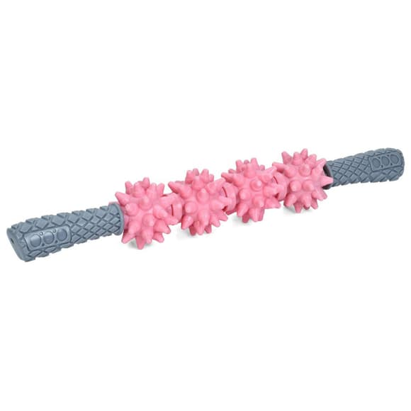 Роликовий масажер MS 4672(Pink) розмір 45,5х7 см, рожевий