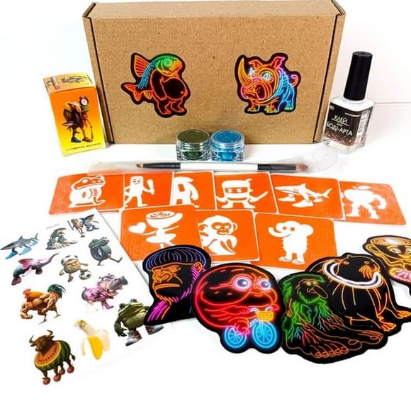 Подарочный набор "Брейнрот" gift-box-brainrot-1kid