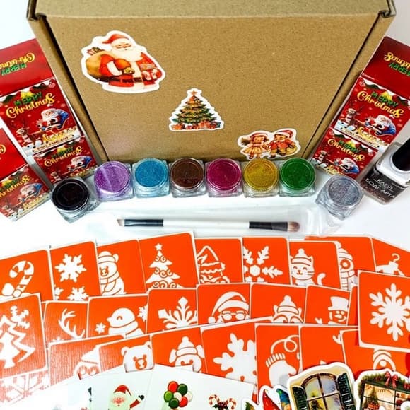Подарочный набор "Рождественское чудо: Волшебный подарок" gift-box-christmass-5kids