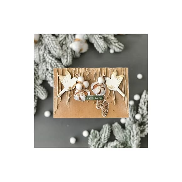 Набор для создания Рождественских открыток "Cozy Christmas" FDGCK-040, 10х15 см, 5 шт