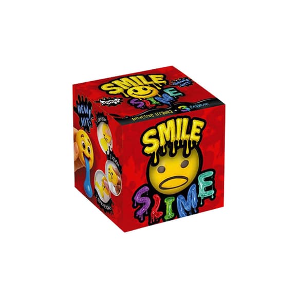 Игрушка антистресс Вязкая масса "Smile Slime" SS-01-03 клейкий лизун