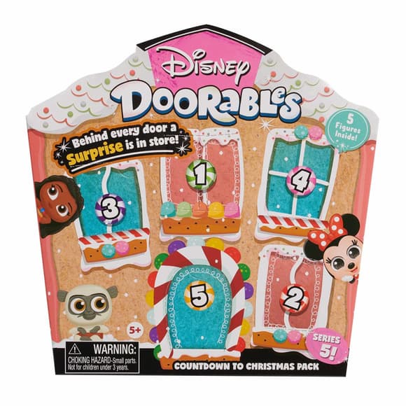 Игровой набор "Большой праздничный домик" Disney Doorables 44637, 5 фигурок