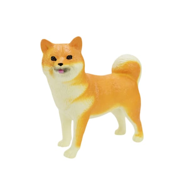 Дитяча іграшкова фігурка тварини "Shiba inu" TBS086-3