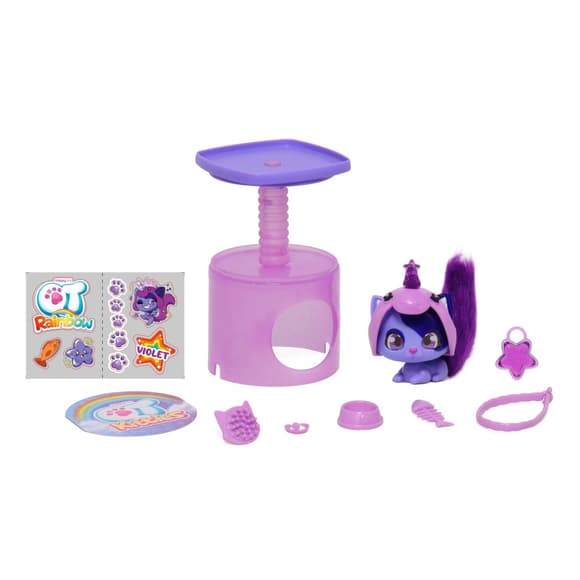 Детский игровой набор S2 "Котенок Роки" 450006-4 фигурка, домик, аксессуары