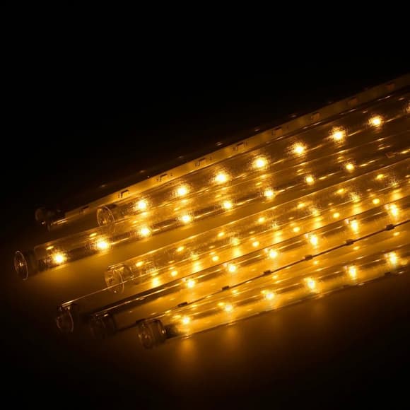 Гірлянда "Метеоритний дощ" Springos CL1214, 3 м 144 LED, тепл ий білий