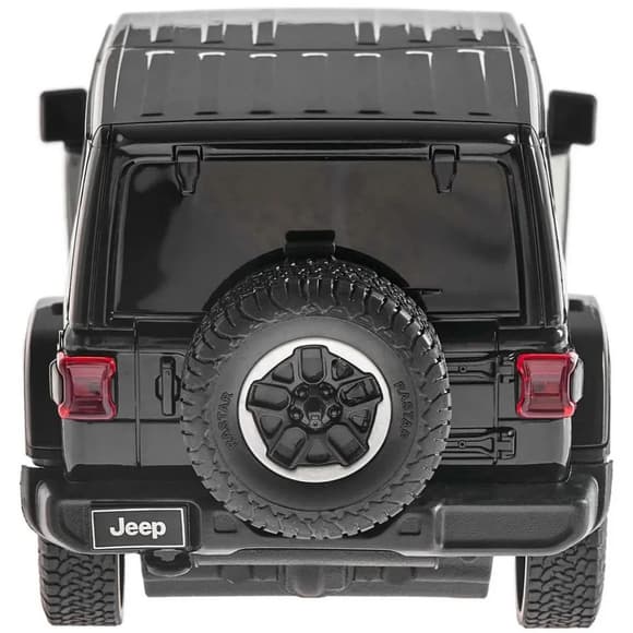 Машинка на радиоуправлении "JEEP Wrangler JL" Rastar 79500 черный, 1:24