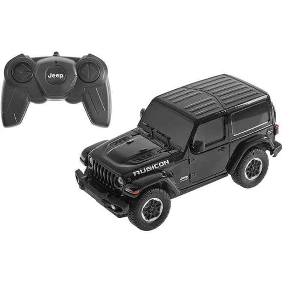 Машинка на радиоуправлении "JEEP Wrangler JL" Rastar 79500 черный, 1:24