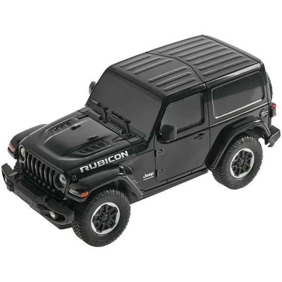 Машинка на радиоуправлении "JEEP Wrangler JL" Rastar 79500 черный, 1:24