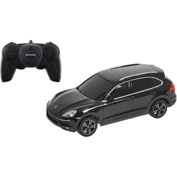 Машинка на радіокеруванні "Porsche Cayenne Turbo" Rastar 46100 чорний, 1:24
