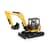 Дитяча автомодель "Екскаватор JCB 86C-1" Britains 43013B масштаб 1:32