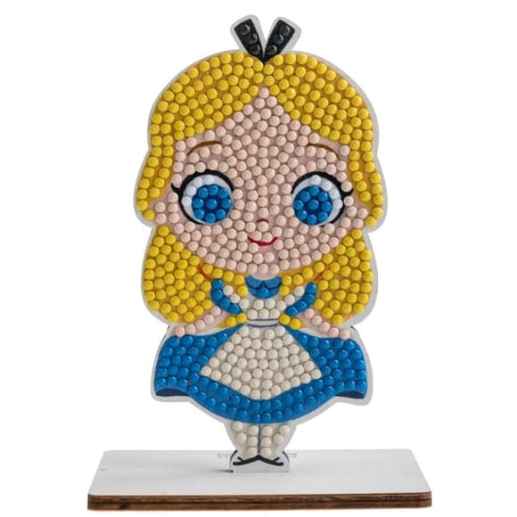 Набор для творчества со стразами "Алиса" Crystal Art CAFGR-DNY012 на подставке