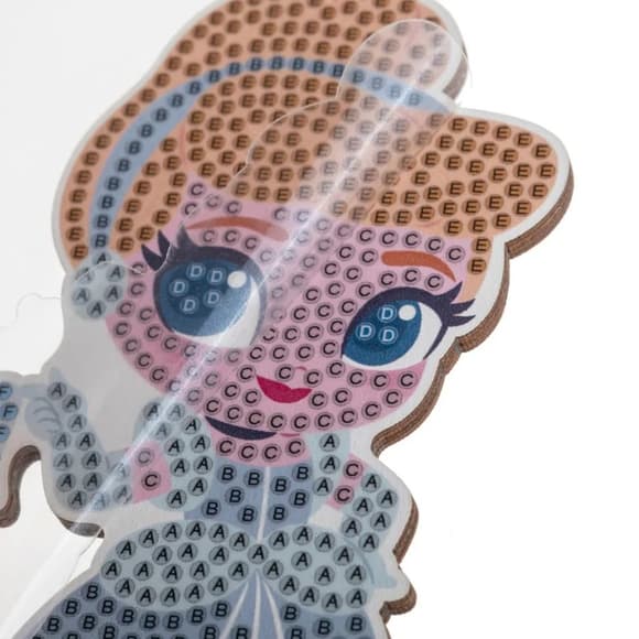 Набор для творчества со стразами "Золушка" Crystal Art CAFGR-DNY004 на подставке